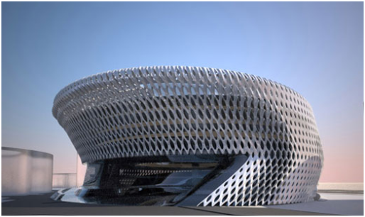 Hadid’s bold futuristic design property